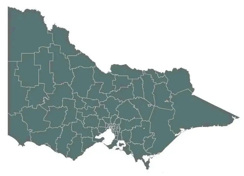 victoria map